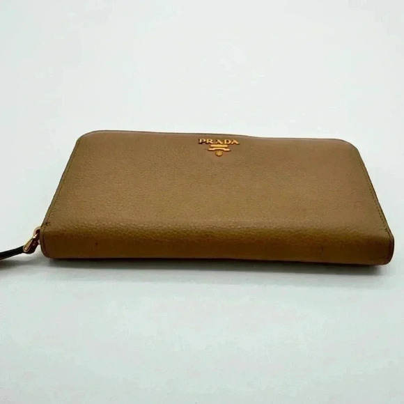 PRADA Zippy Wallet with Pink Interior - Picture 7 of 7